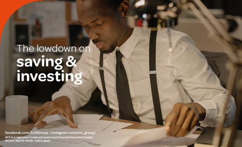 Man sitting at a table and going through papers