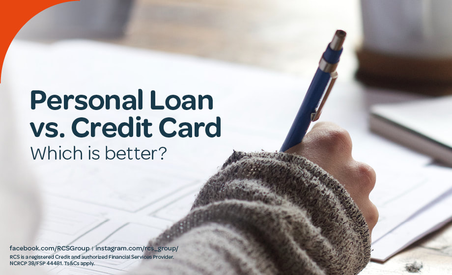 Personal Loan Vs Credit Card: Which Is Better? - RCS Group