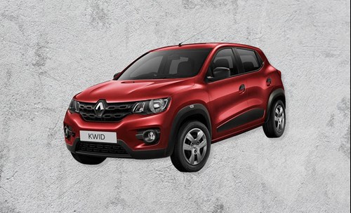 Red car - Renault Kwid 1.0 Expression