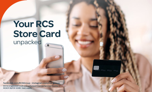 Your RCS Store Card unpacked