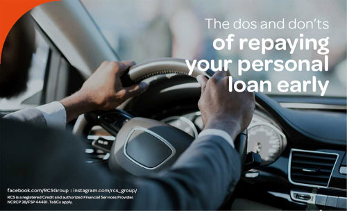 Do’s and Don'ts of repaying your personal loan early