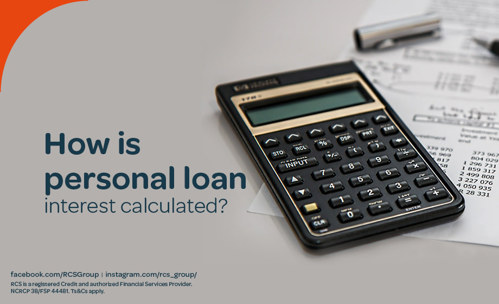 How are personal loan interests calculated?
