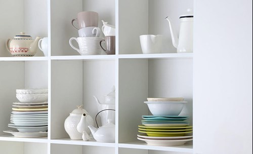 Cupboard with crockeries