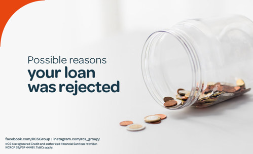 Possible reasons your loan was rejected