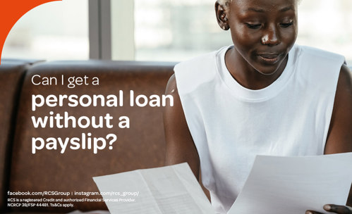 Can I get a personal loan without a payslip
