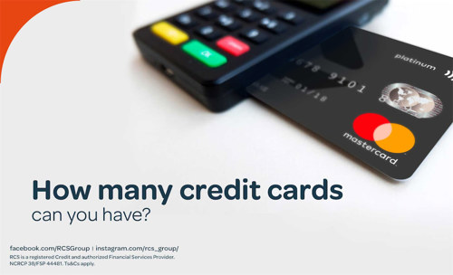 How many credit cards can you have?