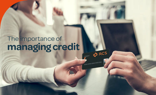 The importance of managing credit